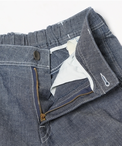 LBC（エルビーシー）の「コットンシャンブレー無地トラウザーパンツ（その他パンツ・レディース・ブルー/ネイビー・MEDIUM/SMALL/LARGE）」の13枚目の写真