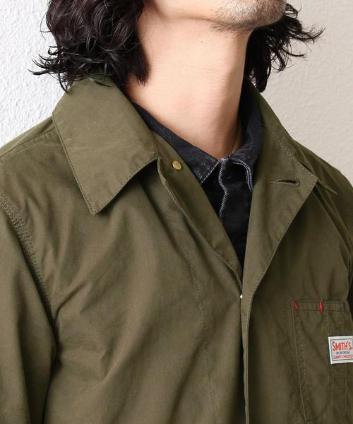 coen（コーエン）の「SMITH別注NC起毛ショップコート（その他アウター・メンズ・オリーブ・LARGE/X-LARGE/MEDIUM/SMALL）」の9枚目の写真