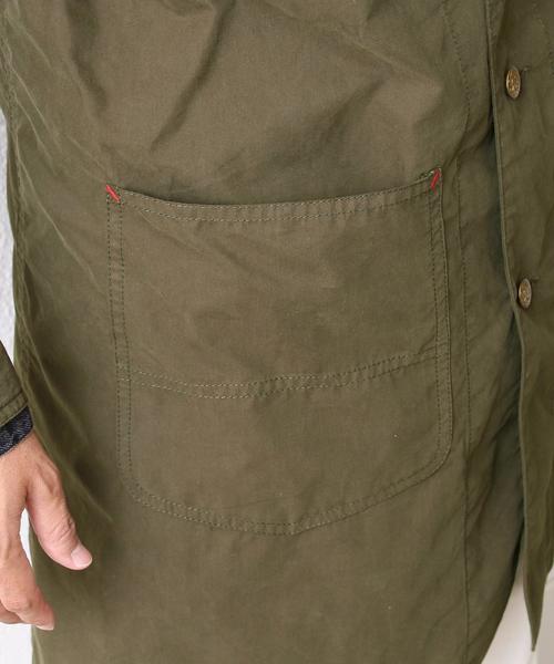 coen（コーエン）の「SMITH別注NC起毛ショップコート（その他アウター・メンズ・オリーブ・LARGE/X-LARGE/MEDIUM/SMALL）」の11枚目の写真