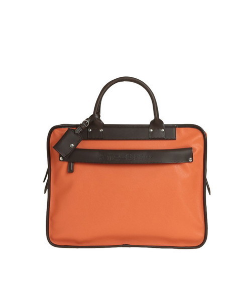 Felisi ビジネスバック　オレンジ ナイロン レザー フェリージ ビジネスバッグ オレンジ Felisi ビジネスバック