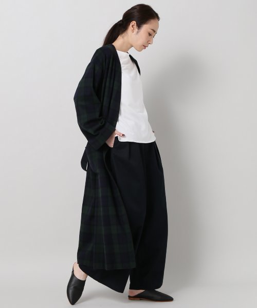 Spick & Span(スピックアンドスパン)の「#2way ウシロVアキ カットプルオーバー◆(Tシャツ/カットソー・レディース・グレー/ホワイト/ネイビー・FREE)」の9枚目の写真