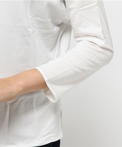 Spick & Span(スピックアンドスパン)の「#2way ウシロVアキ カットプルオーバー◆(Tシャツ/カットソー・レディース・グレー/ホワイト/ネイビー・FREE)」の12枚目の写真