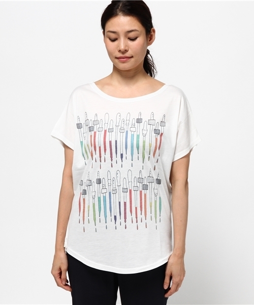 rovtski（ロフトスキー）の「31 S/S TEE ピペット    （Tシャツ/カットソー・レディース・ホワイト・FREE）」の2枚目の写真