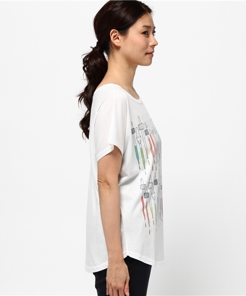 rovtski（ロフトスキー）の「31 S/S TEE ピペット    （Tシャツ/カットソー・レディース・ホワイト・FREE）」の3枚目の写真