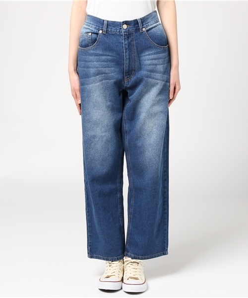 MERLOT（メルロー）の「ボーイズデニムパンツ585-2527（デニムパンツ・レディース・ブルー/ネイビー/ライトブルー・FREE）」の19枚目の写真