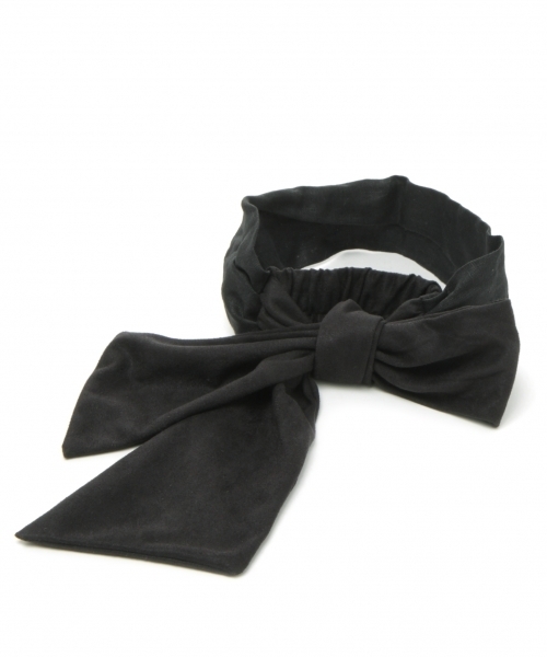 GLOBAL WORK（グローバルワーク）の「3WAYリボンターバン/747553（ヘアバンド・レディース・カーキ/ブラック/ベージュ・FREE）」の5枚目の写真