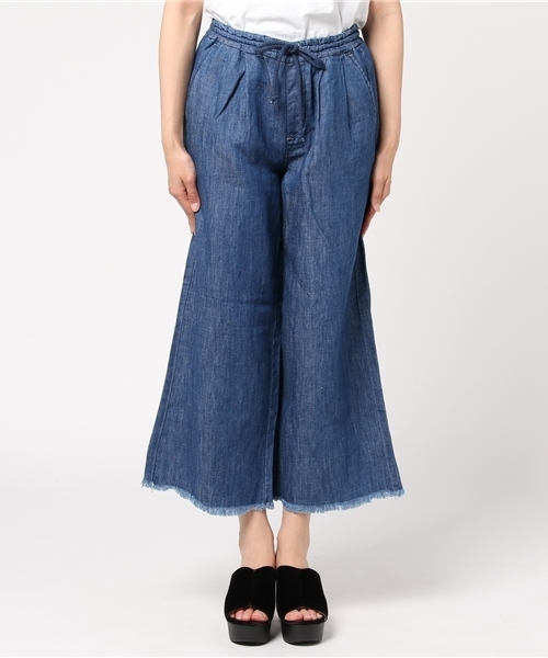 LBC（エルビーシー）の「6.75ozデニムイージーパンツ               （デニムパンツ・レディース・ネイビー/ブルー・LARGE/MEDIUM）」の6枚目の写真