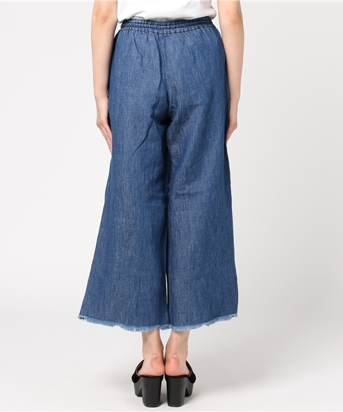 LBC（エルビーシー）の「6.75ozデニムイージーパンツ               （デニムパンツ・レディース・ネイビー/ブルー・LARGE/MEDIUM）」の8枚目の写真