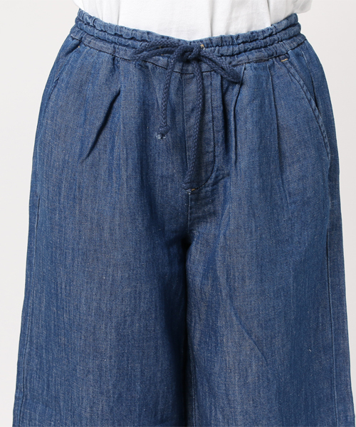 LBC（エルビーシー）の「6.75ozデニムイージーパンツ               （デニムパンツ・レディース・ネイビー/ブルー・LARGE/MEDIUM）」の9枚目の写真