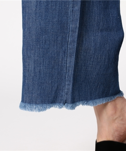 LBC（エルビーシー）の「6.75ozデニムイージーパンツ               （デニムパンツ・レディース・ネイビー/ブルー・LARGE/MEDIUM）」の4枚目の写真