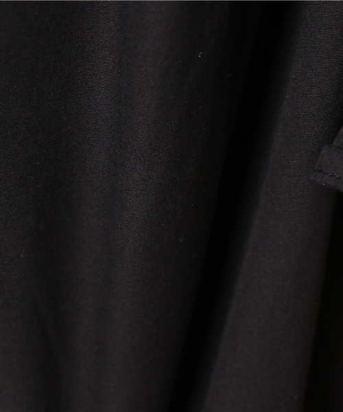 titivate（ティティベイト）の「ﾌﾞﾛｰﾄﾞﾘﾎﾞﾝﾌﾚｱｽﾘｰﾌﾞﾌﾞﾗｳｽ（シャツ/ブラウス・レディース・ブラック/ホワイト/キャメル/レッド・M）」の14枚目の写真