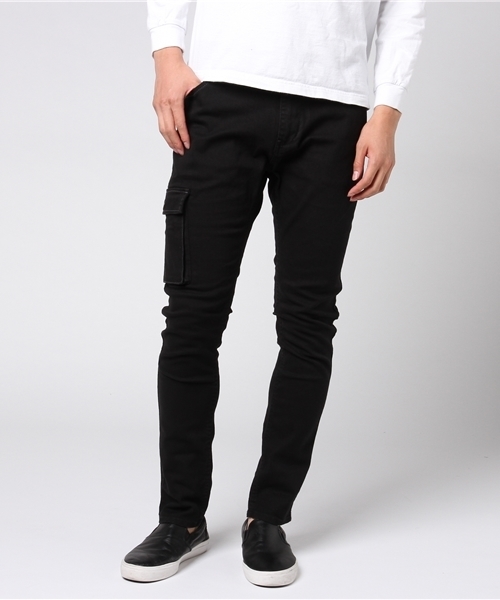 ストレッチツイルスリムカーゴパンツ（カーゴパンツ）｜KRIFF MAYER（クリフメイヤー）