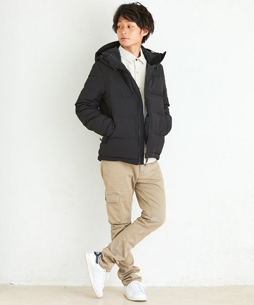 KRIFF MAYER(クリフメイヤー)の「ストレッチツイルスリムカーゴパンツ(カーゴパンツ・メンズ・ベージュ/カーキ/ダークネイビー/ブラック/サンドベージュ・SMALL/LARGE/MEDIUM/X-LARGE)」の17枚目の写真