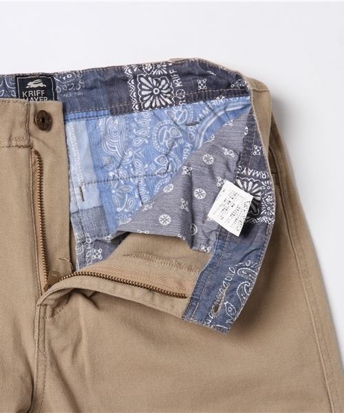 KRIFF MAYER(クリフメイヤー)の「ストレッチツイルスリムカーゴパンツ(カーゴパンツ・メンズ・ベージュ/カーキ/ダークネイビー/ブラック/サンドベージュ・SMALL/LARGE/MEDIUM/X-LARGE)」の13枚目の写真