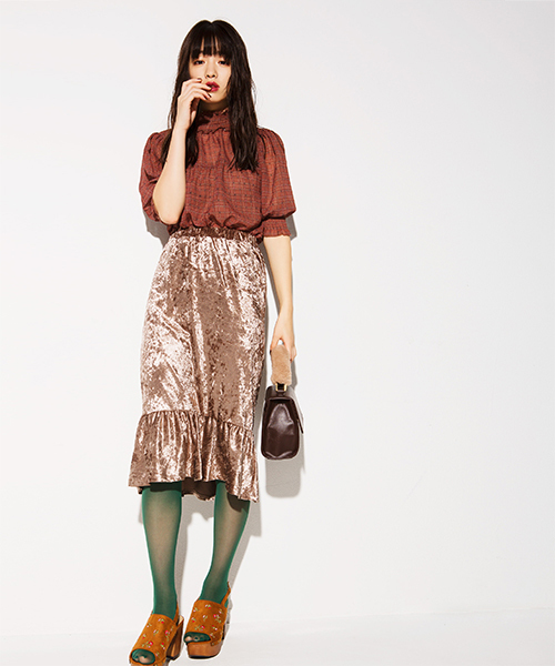 WEGO（ウィゴー）の「WEGO/刺繍ウッドタイプサンダル（サンダル・レディース・キャメル/レッド/ダークインディゴブルー/ブラック・LARGE/MEDIUM）」の12枚目の写真