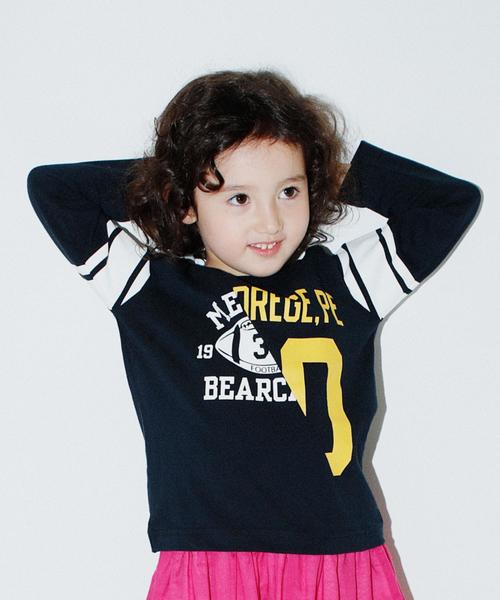 Champion（チャンピオン）の「■■■【キッズ】別注 Champion(チャンピオン) リメイクプリント ◆（Tシャツ/カットソー・キッズ・グレー/ブラック/ホワイト・110cm/130cm/120cm/100cm）」の15枚目の写真