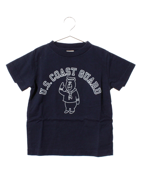 coen（コーエン）の「【KIDS】PARKIES(パーキーズ）  プリントTシャツ（Tシャツ/カットソー・キッズ・オフホワイト/ネイビー・MEDIUM/LARGE/X-LARGE/XX-LARGE）」の2枚目の写真