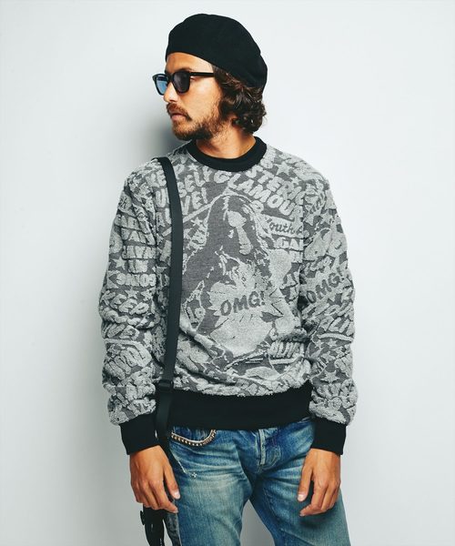 HYSTERIC GLAMOUR（ヒステリックグラマー）の「POP LOGOジャカード