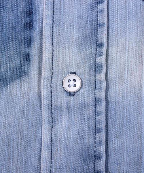 ８(eight)（エイト）の「リメイクデニムシャツ ビッグシャツ 星条旗（シャツ/ブラウス・メンズ・サックスブルー/ブルー・FREE）」の11枚目の写真