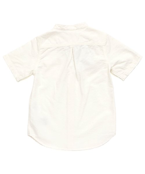 BREEZE（ブリーズ）の「ネット限定バンドカラーシャツ（シャツ/ブラウス・キッズ・ストライプ/カーキ/オフホワイト・120/110/90/140/100/130/80/95）」の19枚目の写真