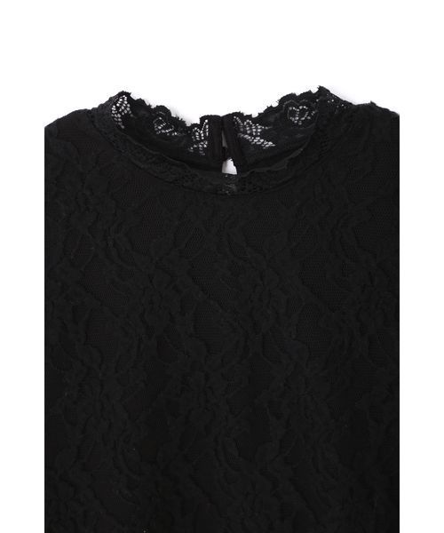 FREE'S MART(フリーズマート)の「起毛レースパワショルハイネックブラウス(シャツ/ブラウス・レディース・ホワイト/ブルー/ブラック・FREE)」の11枚目の写真