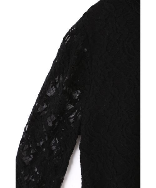 FREE'S MART(フリーズマート)の「起毛レースパワショルハイネックブラウス(シャツ/ブラウス・レディース・ホワイト/ブルー/ブラック・FREE)」の10枚目の写真