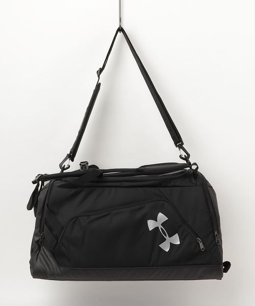 UNDER ARMOUR（アンダーアーマー）の「メンズ バックパック / ストームコンテインバックパックダッフル3 0（ボストンバッグ・メンズ・チャコールグレー/ブラック/グレー・ONESIZE）」の4枚目の写真