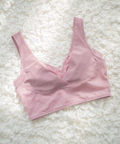 HEAVEN Japan（ヘヴンジャパン）の「夜寄るブラ(ナイトブラ)　ノンワイヤーブラジャー（ナイトブラ・レディース・ピンク/レモンイエロー/ブラック/レッド/ターコイズブルー/ベージュ系その他/パープル/ブルー/チェリーピンク/エメラルド/ワインレッド/ライトグレー系1/ピンク系/ライトグリーン/ローズ/バーガンディー/ライトブルー/ベージュ/ライトパープル/ブラウン・S/L/M/LL/3L/XS/SG/MG/LG/LLG/3LG/SGG/LGG/4LG/LLGG/MGG/4L）」の20枚目の写真