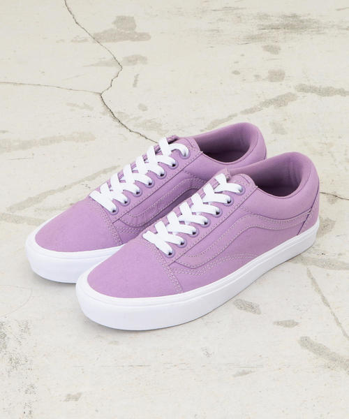 VANS(バンズ)の「【国内exclusive】 <VANS(バンズ)>∴ OLD SKOOL LITE/オールドスクール о(スニーカー・レディース・ライム/ライラック・4h/6/6h/5h/5)」の5枚目の写真
