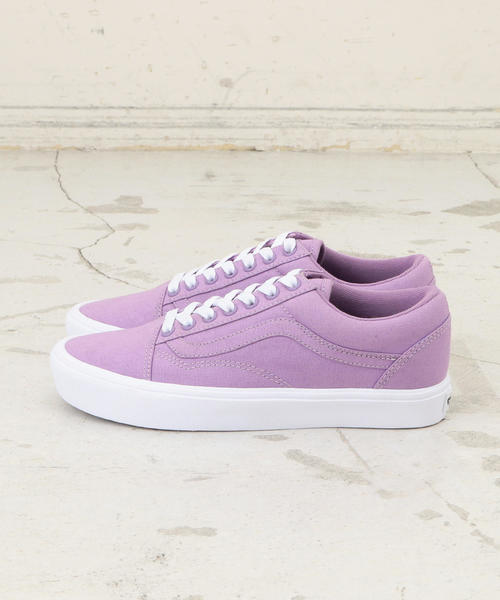 VANS(バンズ)の「【国内exclusive】 <VANS(バンズ)>∴ OLD SKOOL LITE/オールドスクール о(スニーカー・レディース・ライム/ライラック・4h/6/6h/5h/5)」の6枚目の写真