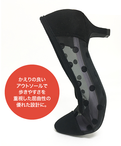 美品✨ダイアナ ドット柄シースルーパンプス ブラック チュール ポインテッドトゥ ダイアナ ドット柄シースルーパンプス ブラック チュール ポイン