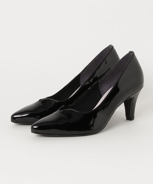 Launa lea(ラウナレア)の「【21.5cm~26cm】RainyDay Vカットパンプス(R9016)(レインシューズ・レディース・ライトベージュ/ブラック/グレイッシュベージュ/ブラック系その他・22.0cm/22.5cm/23.0cm/23.5cm/24.0cm/24.5cm/25.0cm/25.5cm/26.0cm/21.5cm)」の10枚目の写真