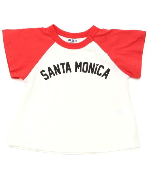 BREEZE（ブリーズ）の「フレアラグランロゴTシャツ（Tシャツ/カットソー・キッズ・ブラック/レッド・120/100/90/110/140/80/130）」の5枚目の写真