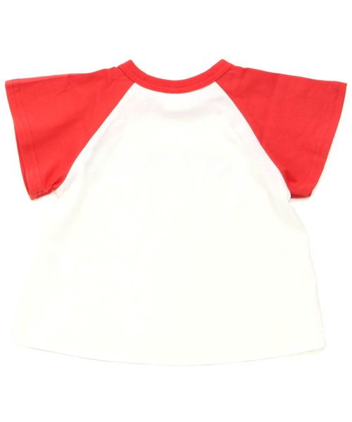 BREEZE（ブリーズ）の「フレアラグランロゴTシャツ（Tシャツ/カットソー・キッズ・ブラック/レッド・120/100/90/110/140/80/130）」の10枚目の写真