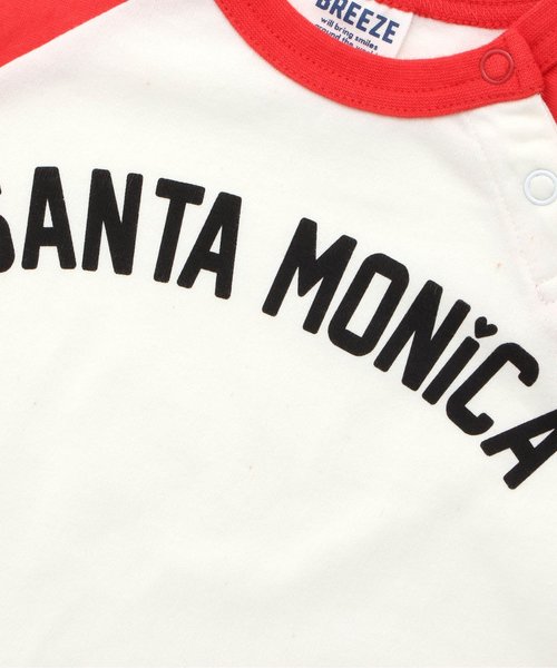 BREEZE（ブリーズ）の「フレアラグランロゴTシャツ（Tシャツ/カットソー・キッズ・ブラック/レッド・120/100/90/110/140/80/130）」の8枚目の写真