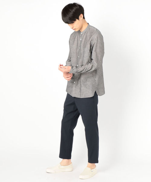 SHIPS(シップス)の「SC: オックスストレッチ ドライ アンクルパンツ(その他パンツ・メンズ・ホワイト/ベージュ/ネイビー/オリーブ・SMALL/LARGE/MEDIUM/X-LARGE)」の14枚目の写真