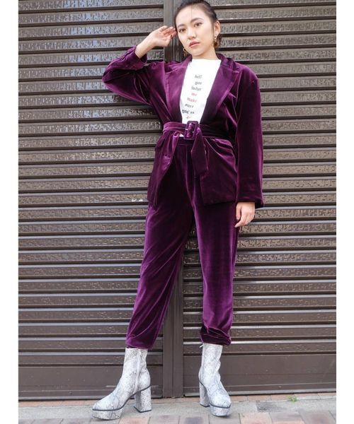 EVRIS(エヴリス)の「フェイクパイソンチャンキーヒールブーツ(ブーツ・レディース・ホワイト/レッド/ブラウン・SMALL/MEDIUM/LARGE)」の14枚目の写真
