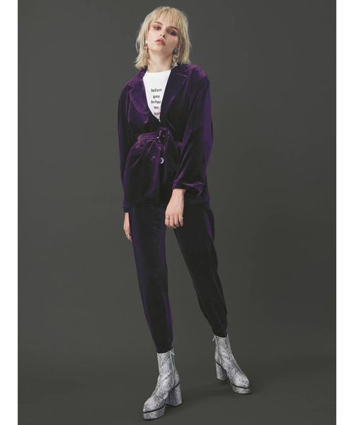 EVRIS(エヴリス)の「フェイクパイソンチャンキーヒールブーツ(ブーツ・レディース・ホワイト/レッド/ブラウン・SMALL/MEDIUM/LARGE)」の18枚目の写真