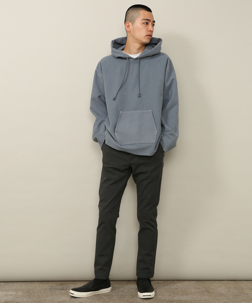 ADAM ET ROPE'（アダムエロペ）の「サーモライト4ポケットスリムパンツ（その他パンツ・メンズ・ライトグレー/ブラック/ネイビー/グレー・S/M/L）」の6枚目の写真