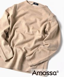 SC: コットン/ウール AMOSSA(R) ボートネック ニット