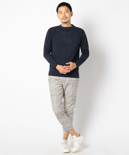 SHIPS（シップス）の「SC: コットン/ウール AMOSSA(R) ボートネック ニット（ニット/セーター・メンズ・ベージュ系その他/イエロー系その他2/ネイビー/ダークブルー/コバルトブルー・SMALL/MEDIUM/LARGE/X-LARGE）」の17枚目の写真