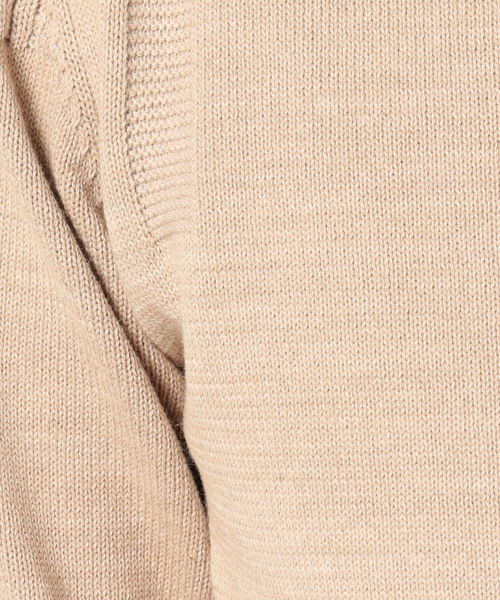 SHIPS（シップス）の「SC: コットン/ウール AMOSSA(R) ボートネック ニット（ニット/セーター・メンズ・ベージュ系その他/イエロー系その他2/ネイビー/ダークブルー/コバルトブルー・SMALL/MEDIUM/LARGE/X-LARGE）」の6枚目の写真