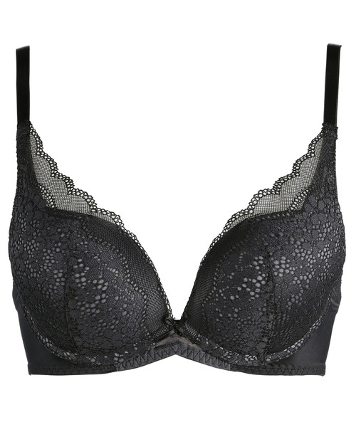 AMOSTYLE BY Triumph（アモスタイルバイトリンプ）の「デイジーレース 夢みるブラ DeepV ブラ＆ショーツセット【B,C,Dカップ】AMST1150 WHU2 + Hikini（ブラ&ショーツ・レディース・ブラック/イエロー/ミント/グレー/パープル/カーキ・B65/B70/C70/D70/B75/C65/C75/D65/D75/A70/A75/C80/D80/C75L/D75L/D80L/C80L）」の9枚目の写真