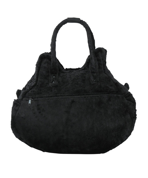 にゃー（ニャー）の「もこにゃーバッグ / バッグ（トートバッグ・レディース・ブラック・FREE）」の2枚目の写真