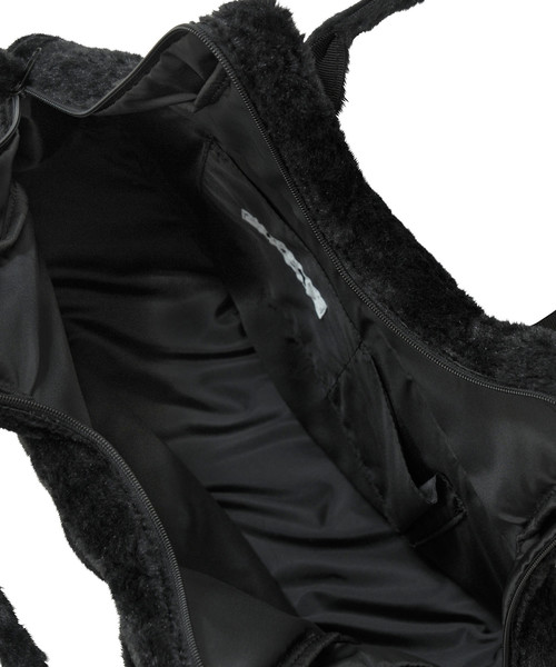 にゃー（ニャー）の「もこにゃーバッグ / バッグ（トートバッグ・レディース・ブラック・FREE）」の7枚目の写真