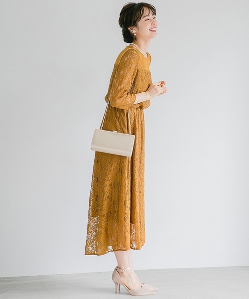 A part by(アパートバイ)の「サテンリボンパンプス 818500(パンプス・レディース・ブラック/ベージュ・MEDIUM/LARGE)」の3枚目の写真