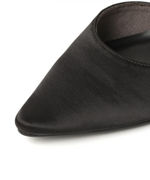 A part by(アパートバイ)の「サテンリボンパンプス 818500(パンプス・レディース・ブラック/ベージュ・MEDIUM/LARGE)」の21枚目の写真