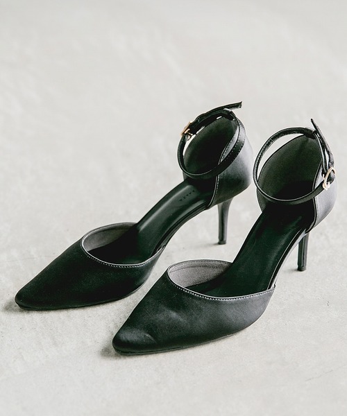 A part by(アパートバイ)の「サテンリボンパンプス 818500(パンプス・レディース・ブラック/ベージュ・MEDIUM/LARGE)」の22枚目の写真
