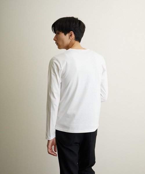 Bling Leads（ブリングリーズ）の「【Bl】【Bling Leads】ボーダーニット＆ ロングTシャツ　アンサンブルセット（アンサンブル・メンズ・ブラック系その他/グレー系その他/ブルー系その他/レッド系その他/ブラック系その他2/グレー系その他2/ブルー系その他2/レッド系その他2/レッド系その他4/レッド系その他3・MEDIUM/LARGE/X-LARGE）」の19枚目の写真
