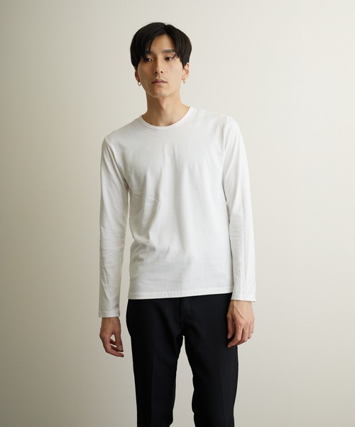 Bling Leads（ブリングリーズ）の「【Bl】【Bling Leads】ボーダーニット＆ ロングTシャツ　アンサンブルセット（アンサンブル・メンズ・ブラック系その他/グレー系その他/ブルー系その他/レッド系その他/ブラック系その他2/グレー系その他2/ブルー系その他2/レッド系その他2/レッド系その他4/レッド系その他3・MEDIUM/LARGE/X-LARGE）」の11枚目の写真